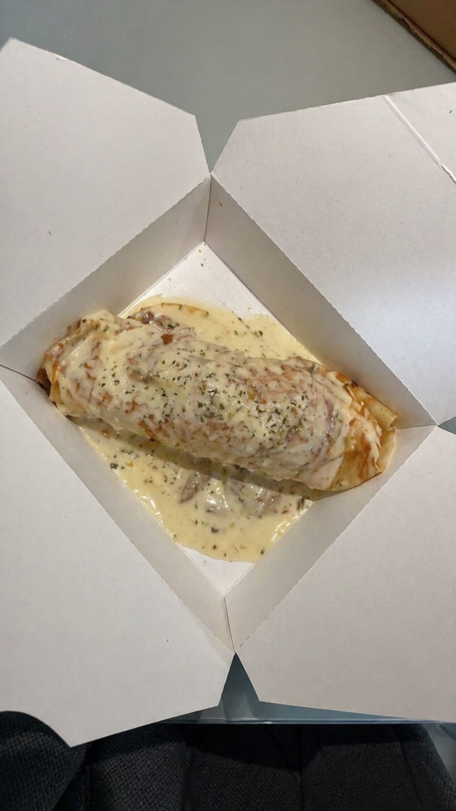PANQUECA DE CARNE MOIDA COM QUEIJO